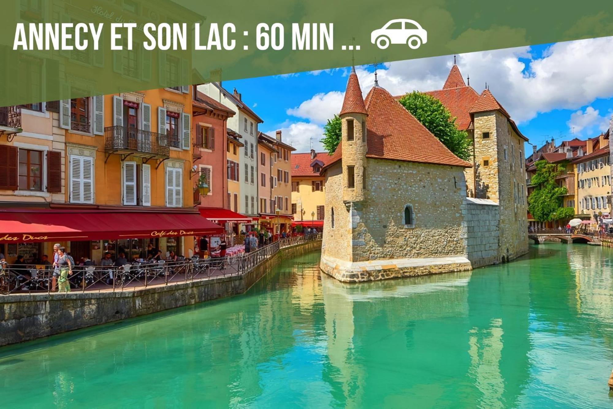 Au P'tit Randonneur - Parking Terrasse - Clg Savoie * Saint-Pierre-dʼAlbigny
