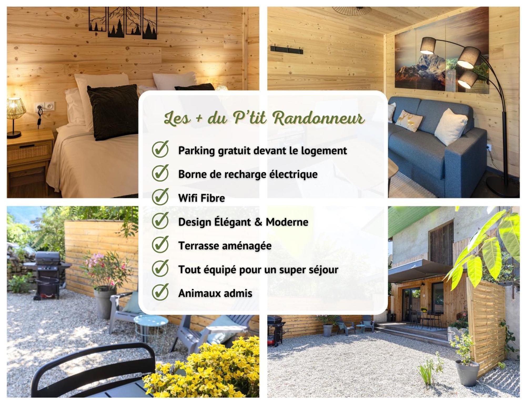 Au P'tit Randonneur - Parking Terrasse - Clg Savoie Apartment